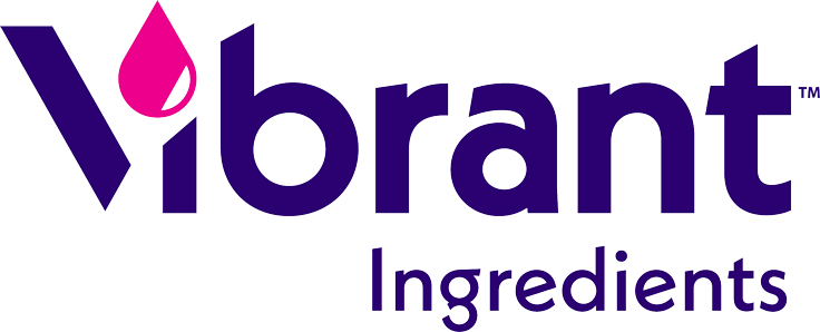purple background with the words vibrant ingredients related to beverage manufacturing